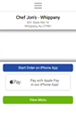 Mobile Screenshot of chefjonschinese.com